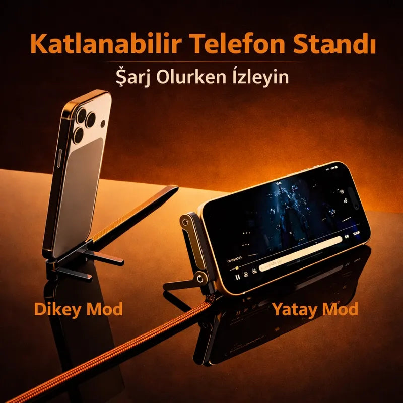 Kabloxi 240W Hızlı Şarj Kablosu için Ergonomik Tasarım!