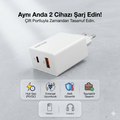 Hızlı Çift Girişli Şarj Adaptörü